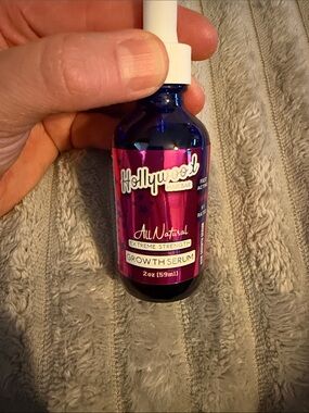 Hollywood Hair Growth Serum Bottle - Pink and Blue